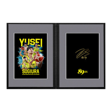 【受注販売】【MyPLAYER COLLECTION 2025-26】選手直筆サイン入りフォトアルバム(ラフネートル) #14 杉浦佑成